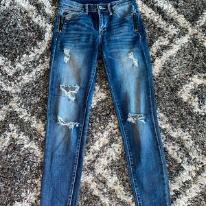 KanCan Distressed Blue Jeans
